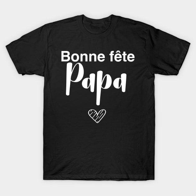 Tee shirt fete des peres cheap